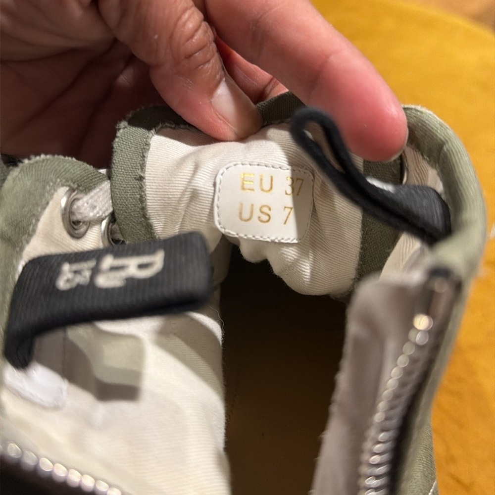 R13 Distressed Platform Sneaker - Picture 6 of 7